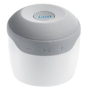 HDMX Audio Jam Voice Portable Bluetooth Wireless Speaker with Alexa Voice Assistant - White, , hires