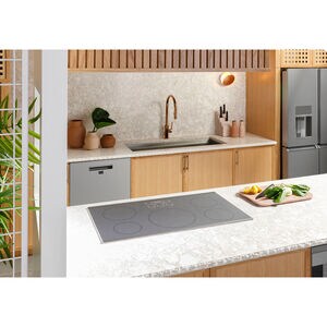 Cafe 36 in. 5-Burner Smart Induction Cooktop with Simmer Burner & Power Burner - Stainless Steel, , hires