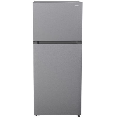 Avanti 28 in. 14.6 cu. ft. Counter Depth Garage-Ready Top Freezer Refrigerator - Stainless Steel | AFF146DLJ0SS