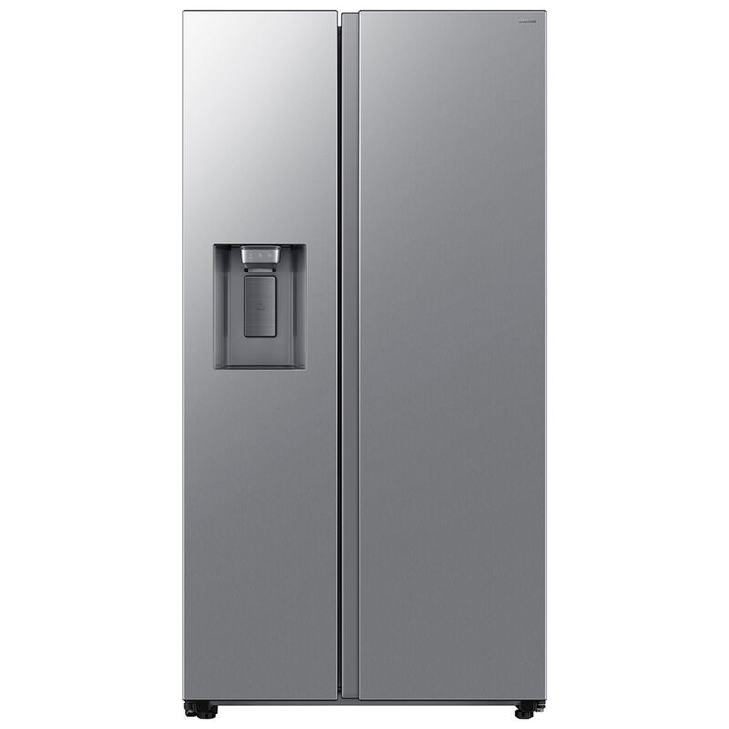 Samsung Bespoke 36 in. 27.4 cu. ft. Smart Side-by-Side Refrigerator with Ice & Water Dispenser - Fingerprint Resistant Stainless Steel, , hires