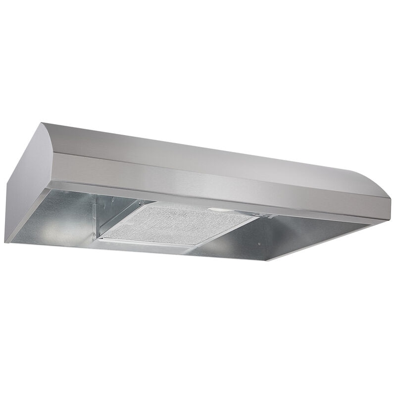 Broan 30 in. Standard Style Range Hood with 2 Speed Settings, 270 CFM & 1 LED Light - Stainless Steel, , hires