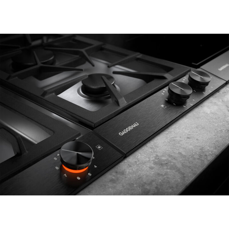 Gaggenau Vario 200 Series 24 in. 4-Burner Natural Gas Cooktop with Simmer Burner - Stainless Steel, , hires
