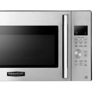 Signature Kitchen Suite 30 in. 1.7 cu. ft. 950W Smart Over-the-Range Microwave with 300 CFM, Convection & Sensor Cooking - Stainless Steel, , hires