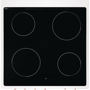 Frigidaire 24 in. 1.9 cu. ft. Standard Convection Electric Range with Smoothtop Burners - White, White, hires