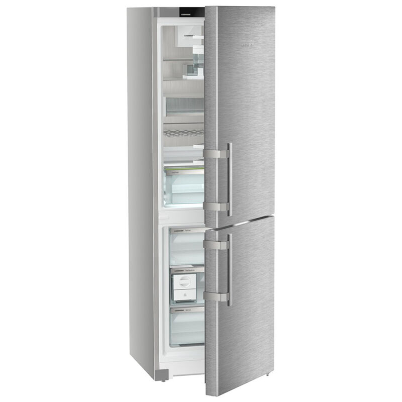 Liebherr Prime 24 in. 11.4 cu. ft. Counter Depth Bottom Freezer Refrigerator - Stainless Steel, , hires