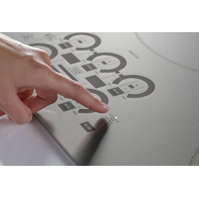 Monogram 30 in. 4-Burner Smart Induction Cooktop with Power Burner - Silver, , hires