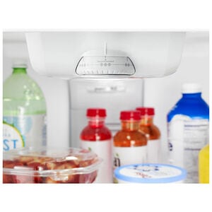 Whirlpool 33 in. 20.5 cu. ft. Top Freezer Refrigerator - Black, Black, hires