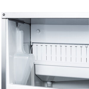 Summit 15 in. Built-In Undercounter Outdoor Commercial-Use Ice Maker with 26 lb. Ice Storage & Auto-Defrost - Stainless Steel, , hires