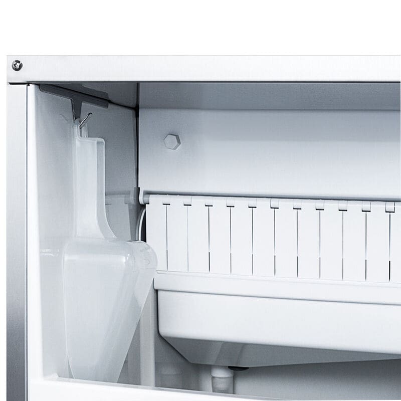 Summit 15 in. Built-In Undercounter Outdoor Commercial-Use Ice Maker with 26 lb. Ice Storage & Auto-Defrost - Stainless Steel, , hires