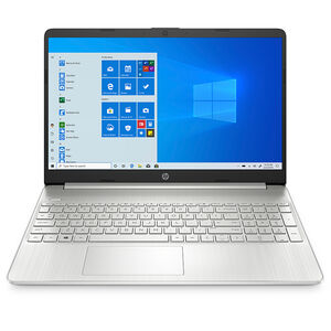HP 16 in. Notebook with Intel Core i7-1165G7, 11th Gen, 4.7 GHz CPU, Intel Iris X GPU, 8 GB RAM, 256 GB SSD, up to 8.5 Hrs. of Battery Life & Windows 11 Home - Natural Silver, , hires