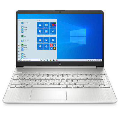 HP 16 in. Notebook with Intel Core i7-1165G7, 11th Gen, 4.7 GHz CPU, Intel Iris X GPU, 8 GB RAM, 256 GB SSD, up to 8.5 Hrs. of Battery Life & Windows 11 Home - Natural Silver | 15-DY2033NR