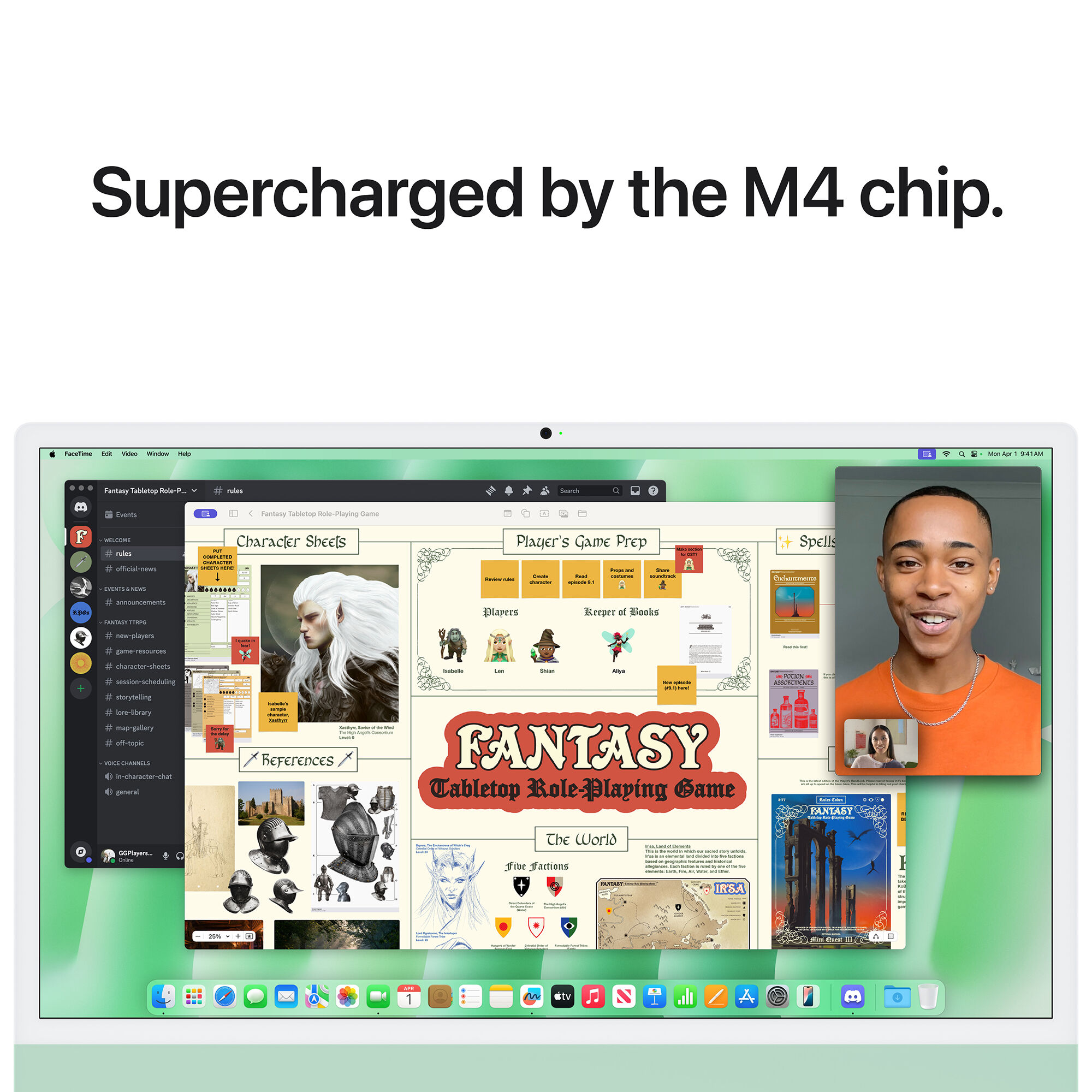 Apple iMac 24 in. (2024) with Apple M4 10-Core CPU, 10-Core GPU