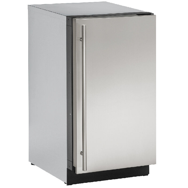 U-Line 2000 Series 18 in. 3.4 cu. ft. Built-In Undercounter Refrigerator - Stainless Steel, Stainless Steel, hires