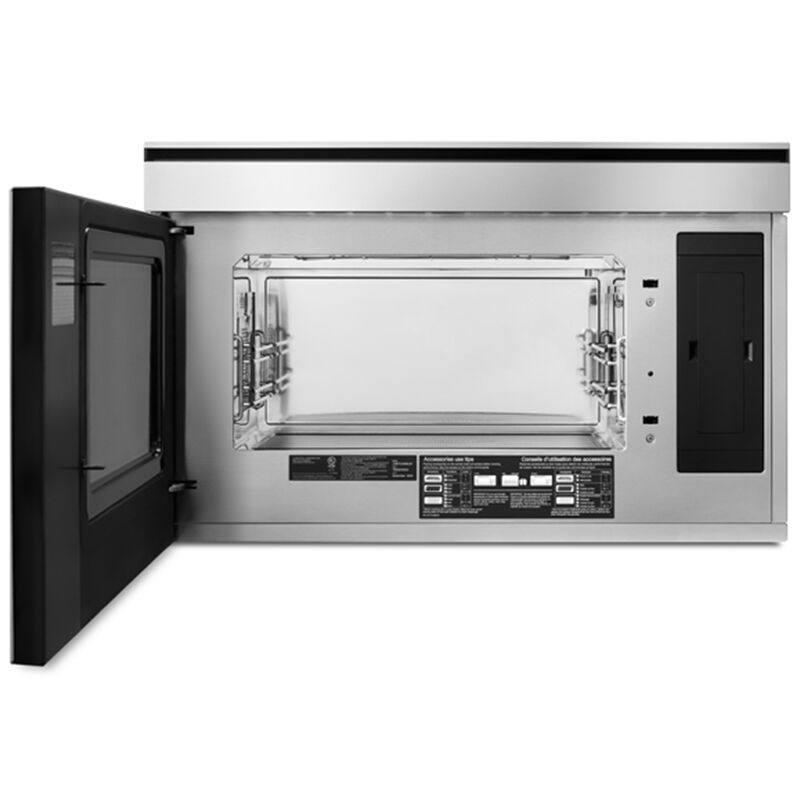 JennAir Rise 30 in. 1.1 cu. ft. 950W Smart Built-In Microwave with Convection & Sensor Cooking - Stainless Steel, , hires