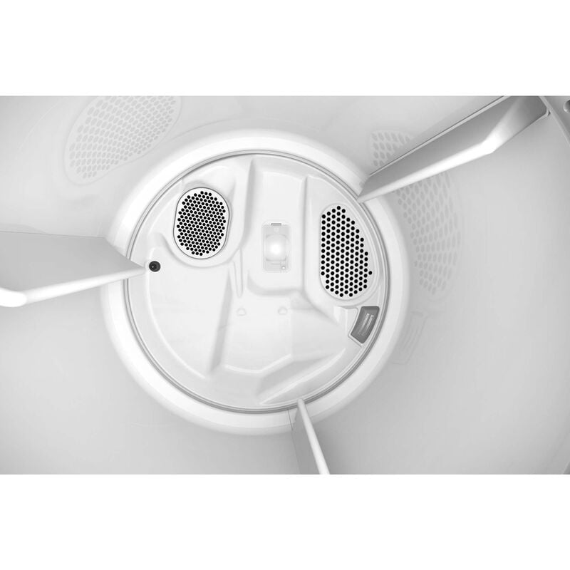 Whirlpool 29 in. 7.0 cu. ft. Electric Dryer with Wrinkle Shield Option, Steam Cycle & Sensor Dry - White, White, hires