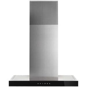 JennAir 30 in. Convertible Chimney Style Range Hood with 550 CFM, 4 Fan Speeds & 2 LED Lights - Stainless Steel, , hires