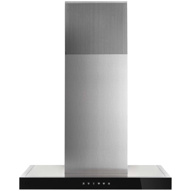 JennAir 30 in. Convertible Chimney Style Range Hood with 550 CFM, 4 Fan Speeds & 2 LED Lights - Stainless Steel, , hires