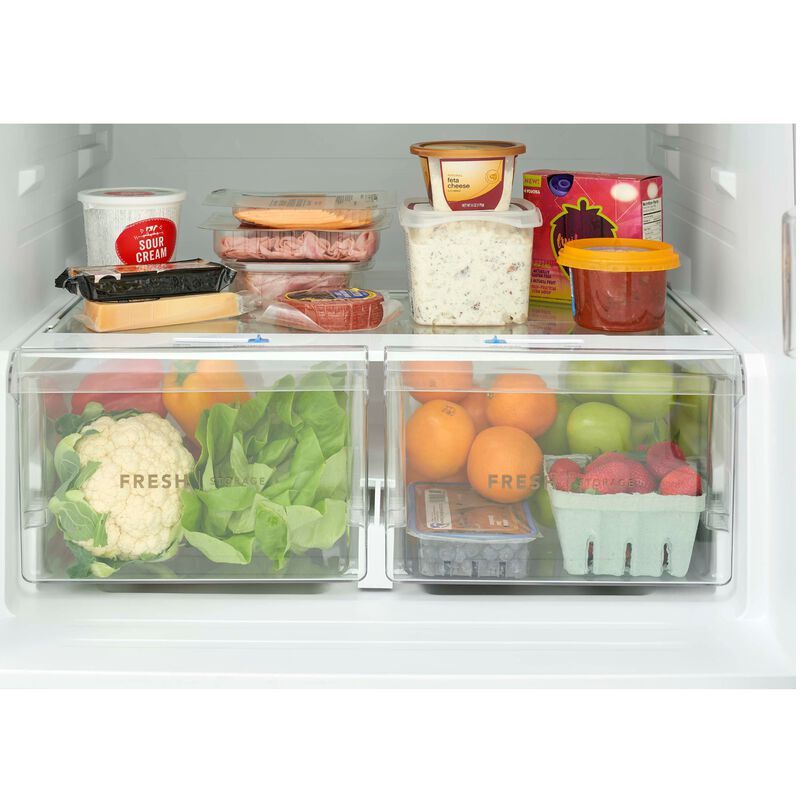 Frigidaire 30 in. 21.6 cu. ft. Garage-Ready Top Freezer Refrigerator - Fingerprint Resistant Stainless Steel Look, , hires