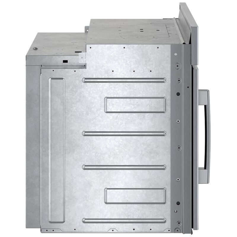 Bosch Benchmark Series 30 in. 4.6 cu. ft. Electric Single Wall Oven with True European Convection - Stainless Steel, , hires