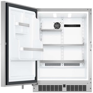 DCS 24 in. 5.3 cu. ft. Left-Hinged Outdoor Undercounter Refrigerator - Stainless Steel, , hires