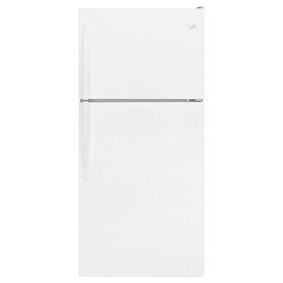 Whirlpool 30 in. 18.2 cu. ft. Top Freezer Refrigerator - White | WRT318FZDW