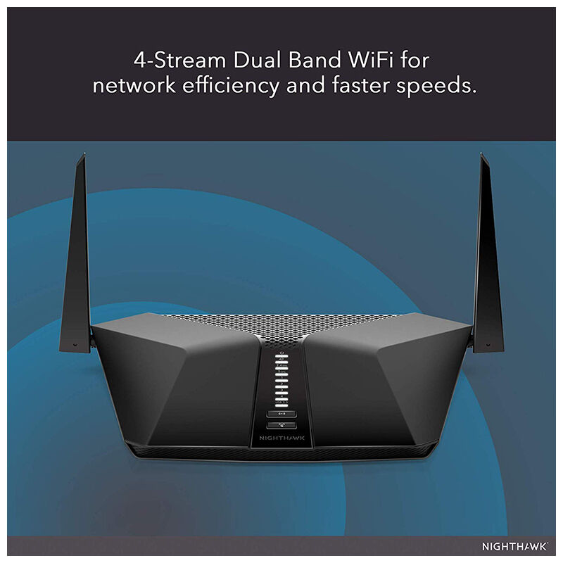 Netgear Nighthawk AX4 4-Stream AX3000 WiFi 6 Router, , hires