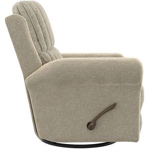 Catnapper Foxy Swivel Glider Recliner - Beige, Beige, hires