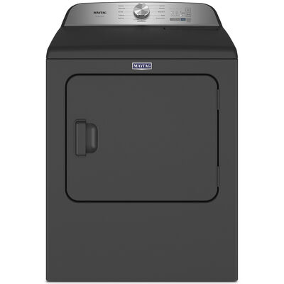 Maytag Pet Pro 29 in. 7.0 cu. ft. Gas Dryer with Pet Pro Option, Steam Cycle & Sensor Dry - Black | MGD6500MBK