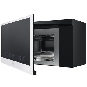 LG Studio 30 in. 1.7 cu. ft. 950W Smart Over-the-Range Microwave with 300 CFM, Convection & Sensor Cooking - Essence White, , hires