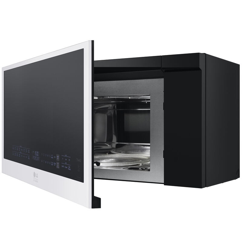 LG Studio 30 in. 1.7 cu. ft. 950W Smart Over-the-Range Microwave with 300 CFM, Convection & Sensor Cooking - Essence White, , hires