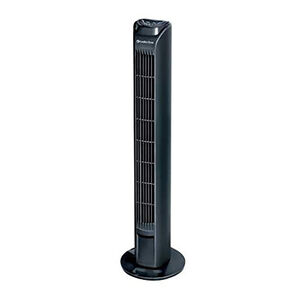 Comfort Zone 30 in. Tower Fan with Remote - Black, , hires