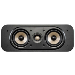 Polk Signature Elite ES30 High-Quality Center Channel Speaker - Black, Black, hires