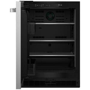 JennAir Noir 24 in. 5.0 cu. ft. Left-Hinged Built-In Undercounter Refrigerator - Stainless Steel, , hires