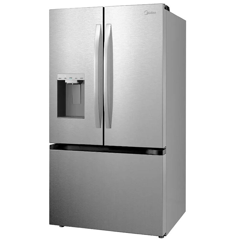 Midea 36 in. 29.3 cu. ft. Smart Garage-Ready French Door Refrigerator with One Touch Auto Fill Water Dispenser - Stainless Steel, , hires