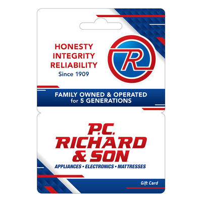 P.C. Richard & Son Gift Card | PCRGCD01-500