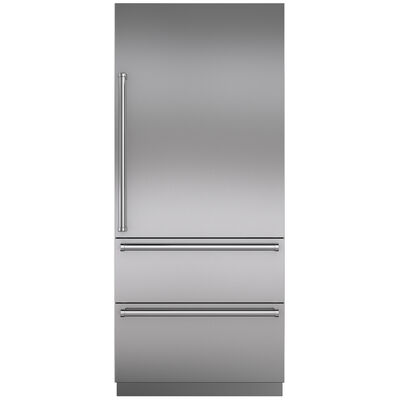Sub-Zero Designer Series 36 in. Right Hinge Stainless Steel Tall Door Panel with Pro Handle | 7025314