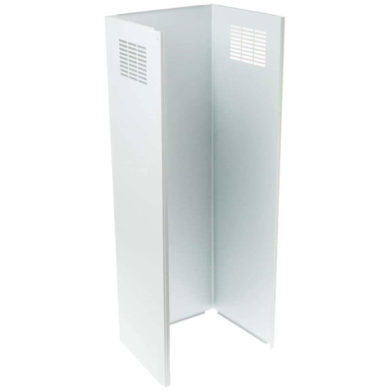 Cafe Range Hood 10" Duct Cover - Matte White, , hires