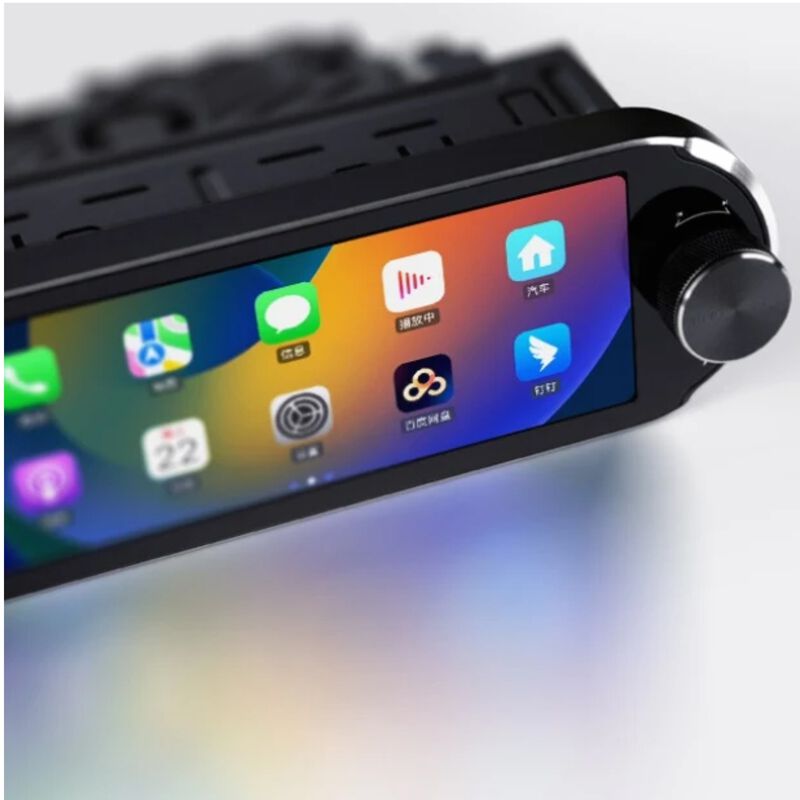 RDVFL Universal Touchscreen Single DIN Radio with 6.8" Screen with Wireless CarPlay and Wireless Android Auto, , hires