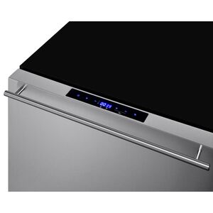 Summit 24 in. 3.3 cu. ft. Outdoor Refrigerator & Freezer Drawer - Stainless Steel/Panel Ready, , hires