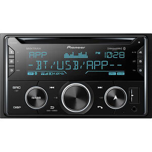 Pioneer In-Dash Double Din AM/FM/CD/MP3 Car Stereo, , hires