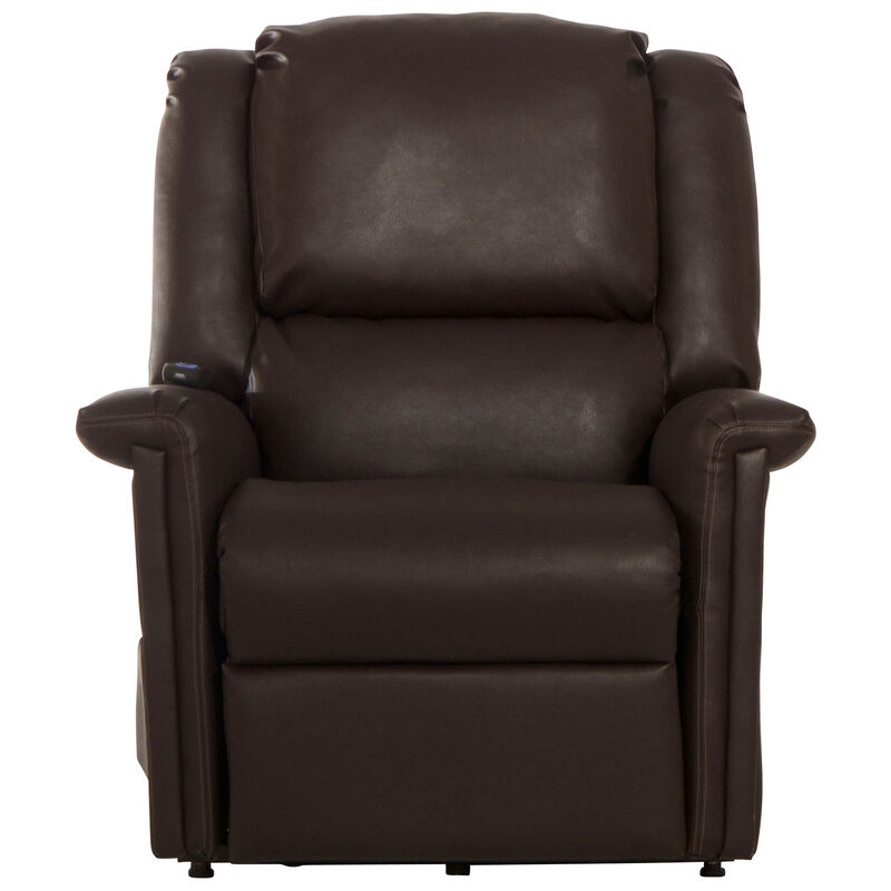 Catnapper Elsie Power Lift Lay Flat Recliner - Chocolate, , hires