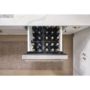 Zephyr Presrv Series 24 in. 5.4 cu. ft. Double Refrigerator Drawers - Stainless Steel, , hires