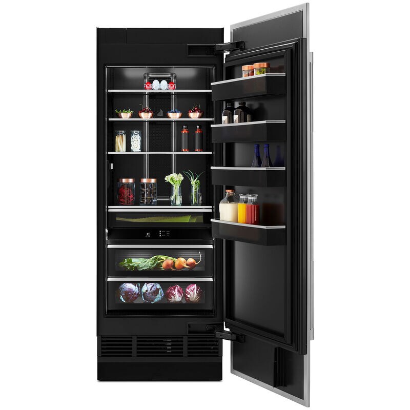 JennAir 30 in. Built-In 17.0 cu. ft. Smart Counter Depth Freezerless Refrigerator Right Hinged with Internal Water Dispenser - Custom Panel Ready, , hires