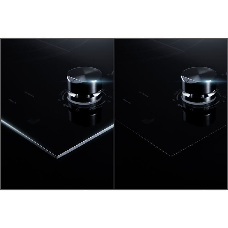 JennAir Oblivian Glass Series 36" Electric Cooktop with 5 Smoothtop Burners - Black, , hires