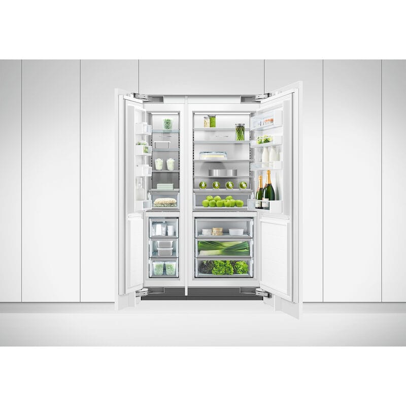 Fisher & Paykel Series 9 18 in. 7.8 cu. ft. Built-in 4-Drawers Compact Upright Freezer with Ice-Maker & Adjustable Shelves - Custom Panel Ready, , hires