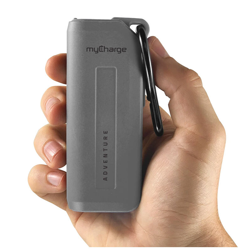 MyCharge Adventure H20 3,350mAh - Battery Pack, Gray, hires