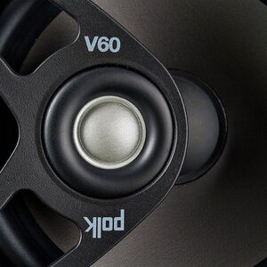 Polk V60 Vanishing In-Ceiling Speaker with 6.5" Driver - White, , hires