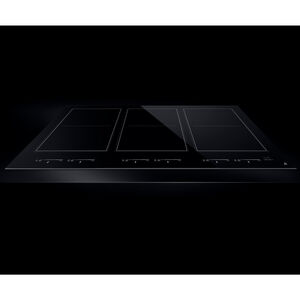 JennAir Oblivian Glass 36 in. 6-Burner Induction Cooktop with Simmer Burner & Power Burner - Black, , hires