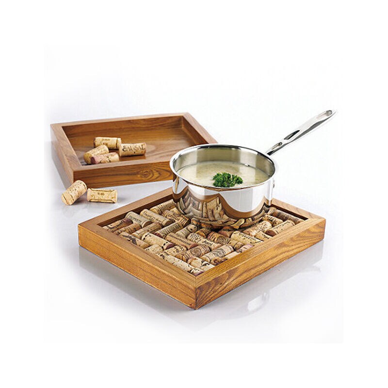 Wine Enthusiast Wine Cork Trivet Kit