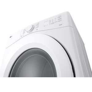 LG 27 in. 7.4 cu. ft. Smart Stackable Gas Dryer with Sensor Dry & AI Dry - White, , hires